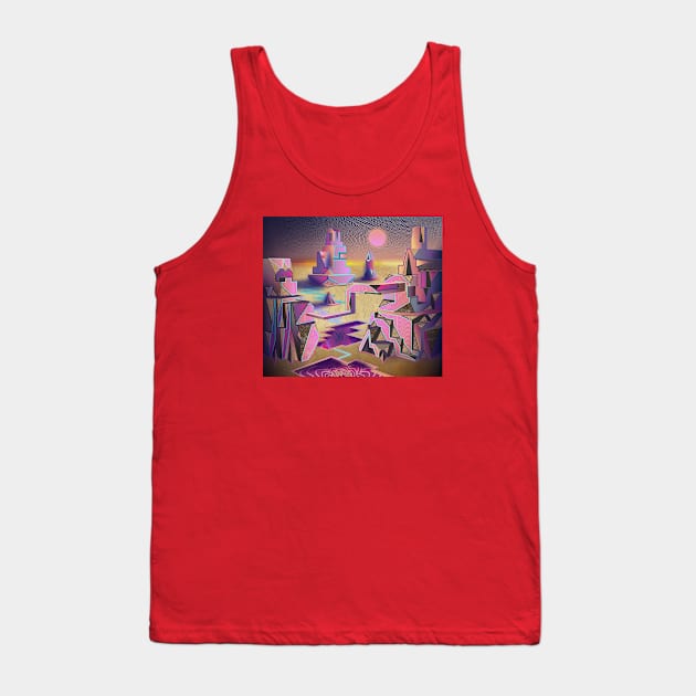 Surreal Desert Tank Top by GSWartwork